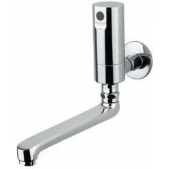Rubinetto Elettronico A Parete Per Lavabo E Lavello Con Comando A Fotocellula Idral One 02550 - 02550-140 200 Mm