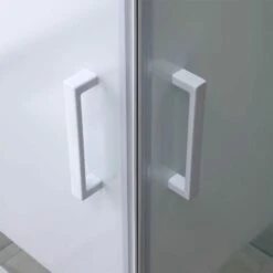 BOX DOCCIA 70X70 CRISTALLO 4MM SERIGRAFATO PROFILO BIANCO VENERE -Stile Bagno 6583410 4