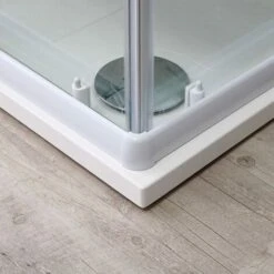 BOX DOCCIA QUADRATO 80X80 VETRO CON SERIGRAFIA E PROFILI BIANCHI VENERE 9 BOX DOCCIA QUADRATO 80X80 VETRO CON SERIGRAFIA E PROFILI BIANCHI VENERE -Stile Bagno 6583412 5