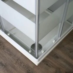 BOX DOCCIA 70X90 CRISTALLO SERIGRAFATO 4 MM PREZZO ECONOMICO VENERE -Stile Bagno 6653938 4