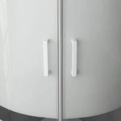 BOX DOCCIA CURVO 90X90 CRISTALLO 4 MM SERIGRAFATO VENERE -Stile Bagno 6653941 5