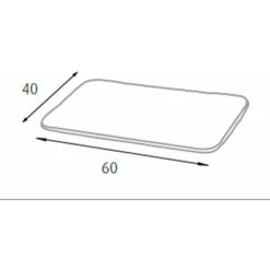 King Home TAPPETO BAGNO ANTISCIVOLO NERO In Velluto Di Corallo 60x40 Cm -Stile Bagno 67359358 3