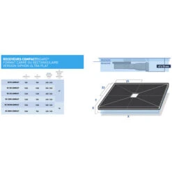 Piatto Doccia Piastrellabile Compatto 120 X 90 Cm X 67 Mm -Stile Bagno 67403276 4