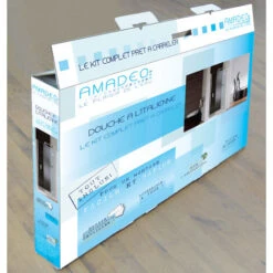 Kit Piatto Doccia Completo Per Piastrellatura Standard + Sifone 360° - 90 X 90 Cm