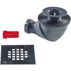 Kit Piatto Doccia Completo Per Piastrellatura Standard + Sifone 360° - 90 X 90 Cm -Stile Bagno 67403402 3