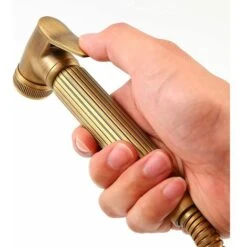 Kit Spruzzatore WC, Spruzzatore Bidet In Ottone, Spruzzatore Bidet Portatile A Parete, Spruzzatore Bidet WC -Stile Bagno 67408222 3