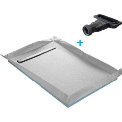 Piatto Doccia Da Piastrellare Canale 90 X 90 Cm