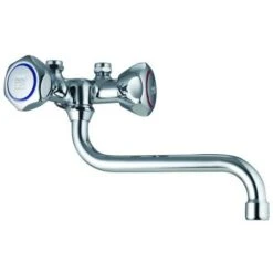 Rubinetto Monoforo Scaldabagno Cromo ART.002