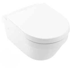Villeroy & Boch Toilette A Incasso Senza Brida Architectura, Fissaggi Nascosti, Sedile DirectFlush + Softclose (SetArchitectura2)