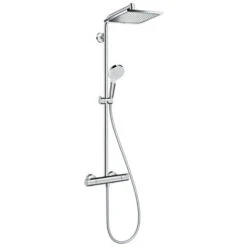 Hansgrohe Showerpipe Crometta E 240, Set Doccia 1 Getto, Cromato (27271000)