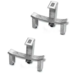 Jika (Groupe Roca) Riga Coppia Piedini In Metallo Per Vasca 105x70cm (H2940000000001)