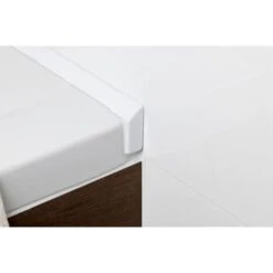 Siko Laguna Listello Di Copertura, 2x1950mm Per Nascondere I Giunti Della Vasca, Bianco (PVL0)