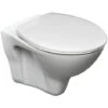 Cersanit Fayans S-line Pro WC Sospeso + Sedile, Bianco (S-LinePro)
