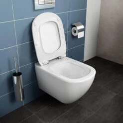 Ideal Standard Tesi - Vasca AquaBlade Senza Brida + Sedile Ultrasottile Con Chiusura Rallentata (T354601) -Stile Bagno 69648255 5
