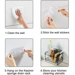 Portaspugne Per Lavello Organizzatore Per Lavello Da Cucina Cucina Sotto Il Lavello Portaoggetti Per Lavello Da Cucina Organizzatore Per Lavello Portaoggetti Per Lavello Organizzatore Per Lavello Del -Stile Bagno 69716135 5