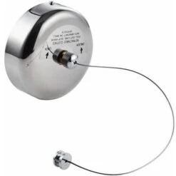 Stendibiancheria Telescopica In Acciaio Inox 304 (corda In Nylon Tonda Da 2,8 M Con Carrucola)