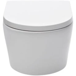 Swiss Aqua Technologies Tazza Sospesa Senza Brida E Fissaggi Invisibili + Sedile Con Chiusura Rallentata (SATrimless) -Stile Bagno 69757163 3