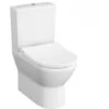 Vitra Pacchetto WC Da Appoggio Senza Brida Integra Con Sedile E Cisterna, Bianco (9859-003-7202)