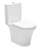 Swiss Aqua Technologies Combi WC Da Appoggio Senza Brida, Con Sedile Softclose - Riempimento Dal Basso (SATBRE030RREXVP)
