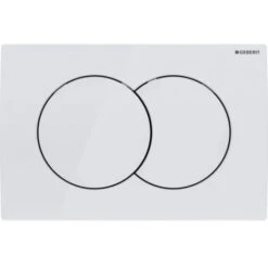 Geberit Delta Pack, Telaio Duofix 112 Cm + Sciacquone Delta20 Bianca + Fissaggi A Parete (111.154.11.1) -Stile Bagno 70092849 4