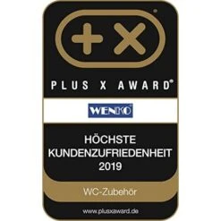 WENKO Tappetino WC Sagomato Grigio Talpa 40 X 50 Cm, Poliestere, 40 X 50 Cm, Tortora -Stile Bagno 70693498 3