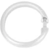Wenko Anelli Per Tenda Da Doccia, PVC, Bianco, 0 X 6 X 6 Cm