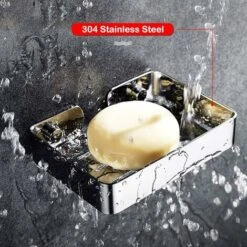 Portasapone Per Doccia Barra Per Doccia Portasapone In Acciaio Inox 304 Portasapone Salvasapone Supporto Da Parete In Spugna -Stile Bagno 71377324 4