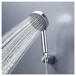 Soffione Doccia Valvola Di Intercettazione Valvola Ad Angolo Valvola Di Intercettazione Dell'acqua Doccia Ferma Doccia In Ottone Divisore D'acqua Valvola Di Intercettazione Pezzi Di Ricambio G 1/2 Cro -Stile Bagno 71380237 4