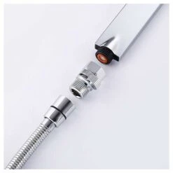 Soffione Doccia Valvola Di Intercettazione Valvola Ad Angolo Valvola Di Intercettazione Dell'acqua Doccia Ferma Doccia In Ottone Divisore D'acqua Valvola Di Intercettazione Pezzi Di Ricambio G 1/2 Cro -Stile Bagno 71380237 5