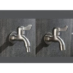 Interfaccia In Acciaio Inox A 4 Punti, Maniglia Singola Spessore 304 (rubinetto Lavatrice) GroupM -Stile Bagno 71402846 4
