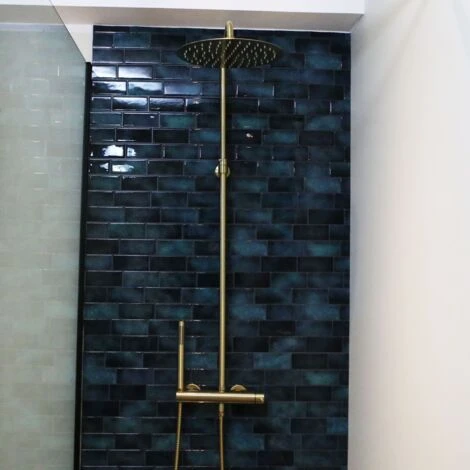 Luisa Colonna Doccia Meccanica Oro Spazzolato 2 Luisa Colonna Doccia Meccanica Oro Spazzolato - immagine 2