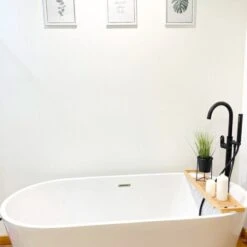 Charme Colonna Meccanica Nera A Pavimento Per Bagno Ad Isola -Stile Bagno 71408695 4