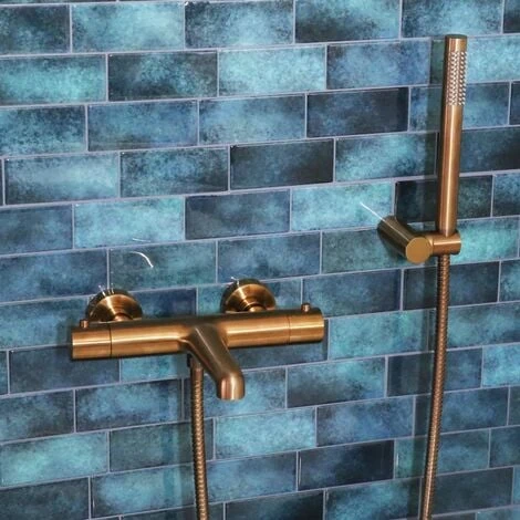 Miscelatore Termostatico Per Bagno E Doccia Luisa In Rame 2 Miscelatore Termostatico Per Bagno E Doccia Luisa In Rame - immagine 2