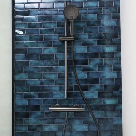 Miscelatore Termostatico Per Doccia Luisa In Gun Métal 4 Miscelatore Termostatico Per Doccia Luisa In Gun Métal - immagine 4