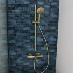 Miscelatore Termostatico Per Bagno E Doccia Luisa In Oro Spazzolato -Stile Bagno 71408756 4