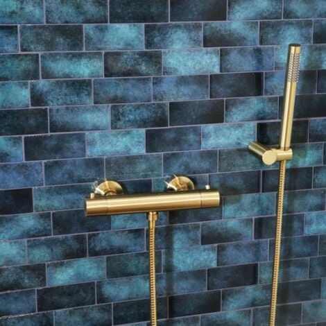 Miscelatore Termostatico Per Doccia Luisa Oro 2 Miscelatore Termostatico Per Doccia Luisa Oro - immagine 2