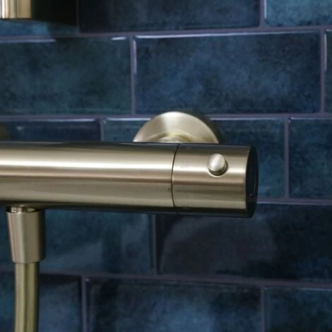 Miscelatore Termostatico Per Doccia Luisa Oro 5 Miscelatore Termostatico Per Doccia Luisa Oro - immagine 5