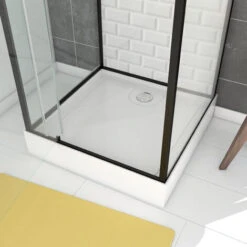 Cabina Doccia Quadrata 70x70x230 - Motivi Piastrelle Metropolitana - UNDERGROUND 70 -Stile Bagno 71441330 5