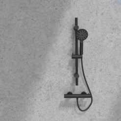 Rubinetto Doccia Oneo Nero -Stile Bagno 72559462 4