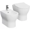 Sanitari Mia Round Filo Muro Di Vitra Con Wc Rimless
