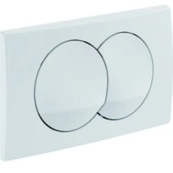 GEBERIT Delta 20 Piastra Di Innesco - Bianco Alpino - 115.100.11.1