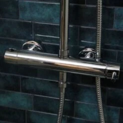 Colonna Doccia Luisa Cromata Con Miscelatore Meccanico -Stile Bagno 72855863 5