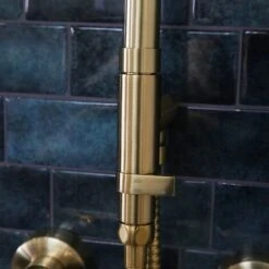 Colonna Doccia Luisa II Oro Spazzolato Senza Miscelatore -Stile Bagno 74461717 5