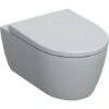 Geberit WC Sospeso ICon Rimfree Con Fissaggio Nascosto, Con Sportello Soft Close (501.664.00.1)