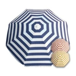 Ombrellone Da Spiaggia Fantasia Righe 200 Colori Assortiti Papillon