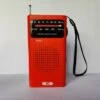 Radio Portatile Stazione Radio Transistor Pocket Radio Piccola Radio FM AM E Altoparlante （rosso）