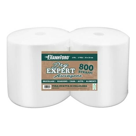 2 PZ BOBINA DI CARTA A STRAPPO DRY EXPERT Gr 1000x2 DH 2 2 PZ BOBINA DI CARTA A STRAPPO DRY EXPERT Gr 1000x2 DH - immagine 2