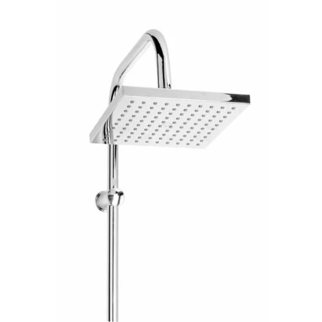 Colonna Doccia 1 Getto Anticalcare Soffione Quadrato Mod. Shuttle 3 Colonna Doccia 1 Getto Anticalcare Soffione Quadrato Mod. Shuttle - immagine 3