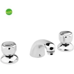 BATTERIA MISCELATORE LAVABO ATA CROMO