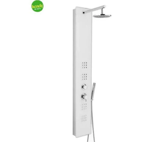 COLONNA DOCCIA METAFORM VETRO TEMPERATO SERIE CRYSTAL 1 COLONNA DOCCIA METAFORM VETRO TEMPERATO SERIE CRYSTAL